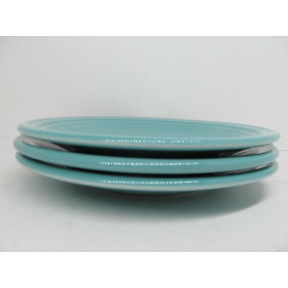 Homer Laughlin Fiesta Green Salad Side Plates 7 1/4" Bundle of 3 - Picture 5 of 6
